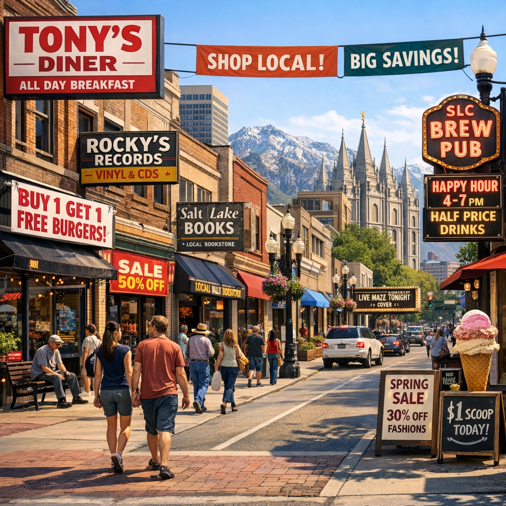Discover Ongoing Deals and Discounts at Salt Lake City’s Local Businesses